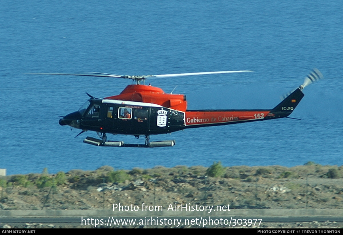 Aircraft Photo of EC-JFQ | Bell 412SP | Gobierno de Canarias | AirHistory.net #303977