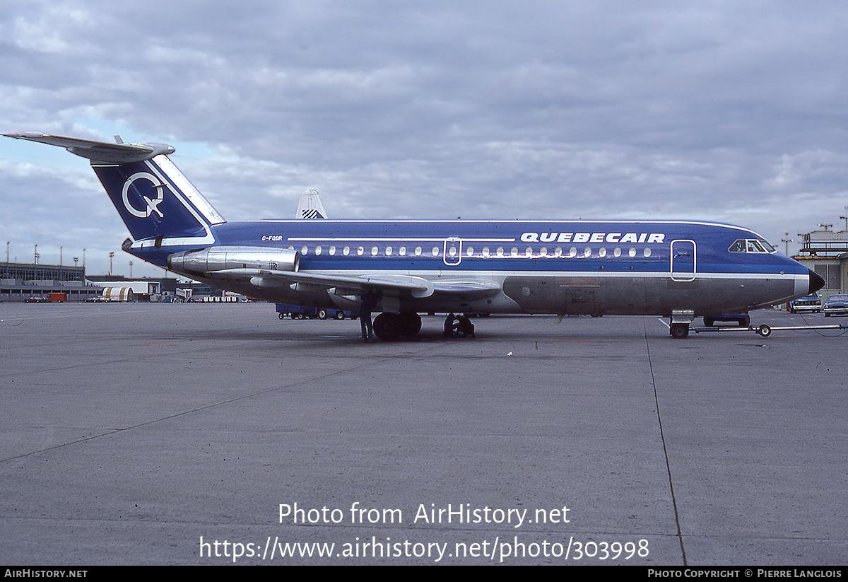 Aircraft Photo of C-FQBR | BAC 111-402AP One-Eleven | Quebecair | AirHistory.net #303998