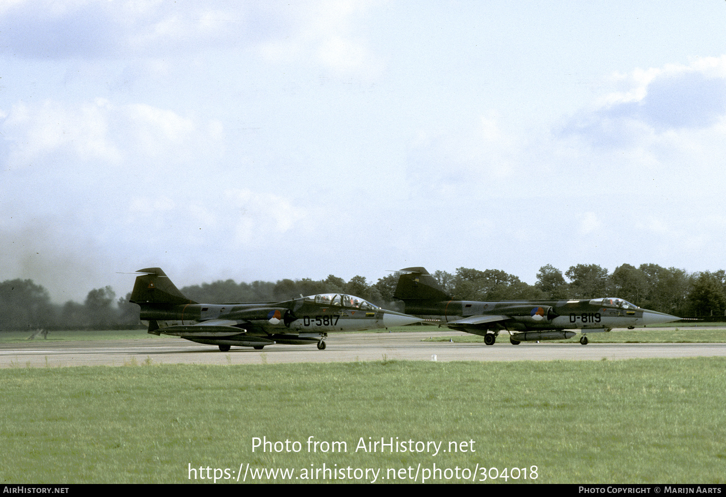 Aircraft Photo of D-5817 | Lockheed TF-104G Starfighter | Netherlands - Air Force | AirHistory.net #304018