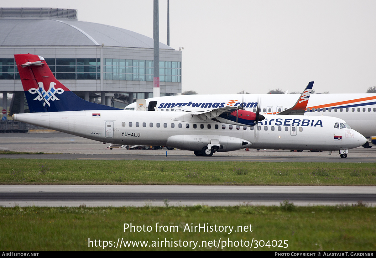 Aircraft Photo of YU-ALU | ATR ATR-72-500 (ATR-72-212A) | Air Serbia | AirHistory.net #304025