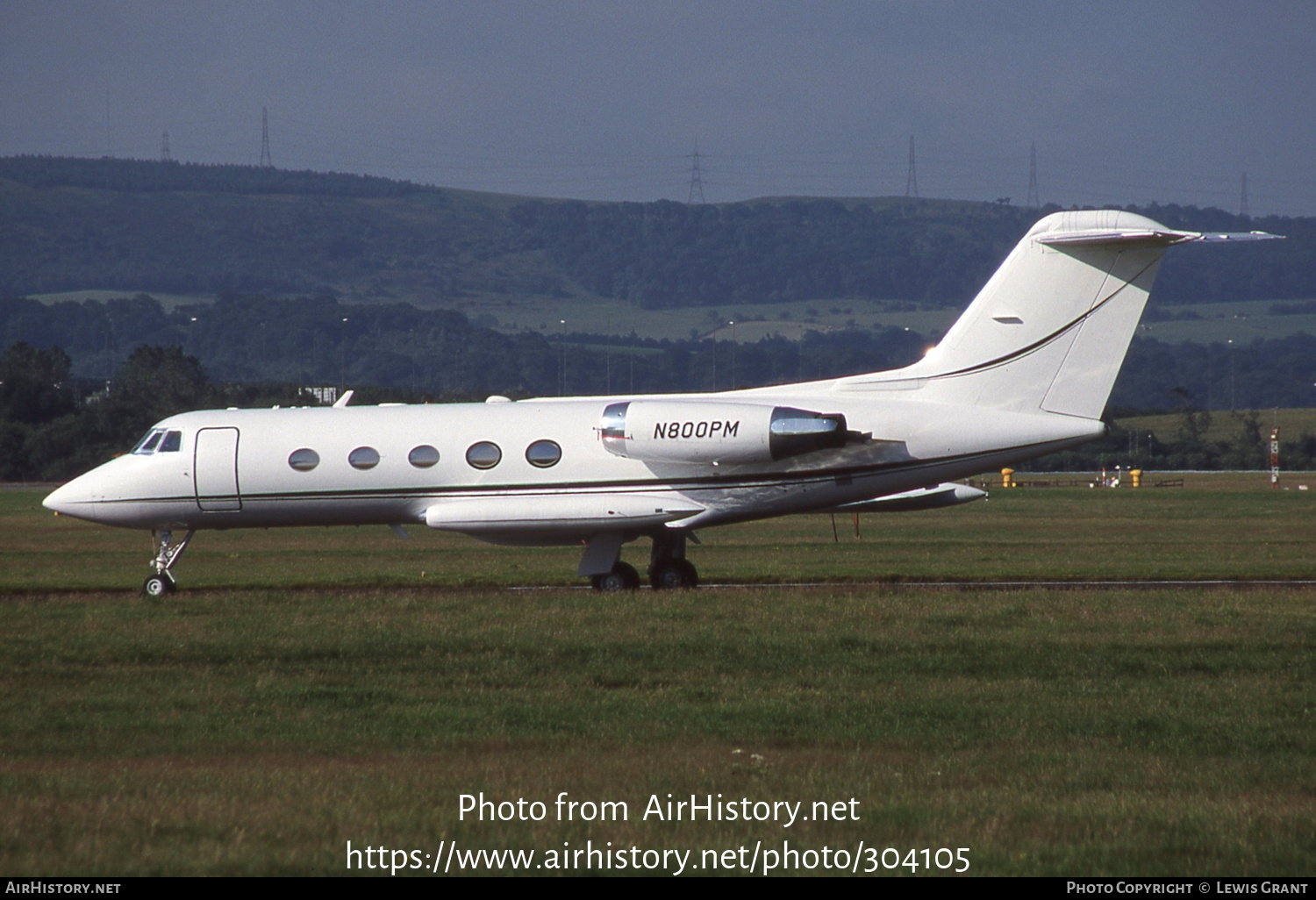 Aircraft Photo of N800PM | Gulfstream American G-1159 Gulfstream II-TT | AirHistory.net #304105