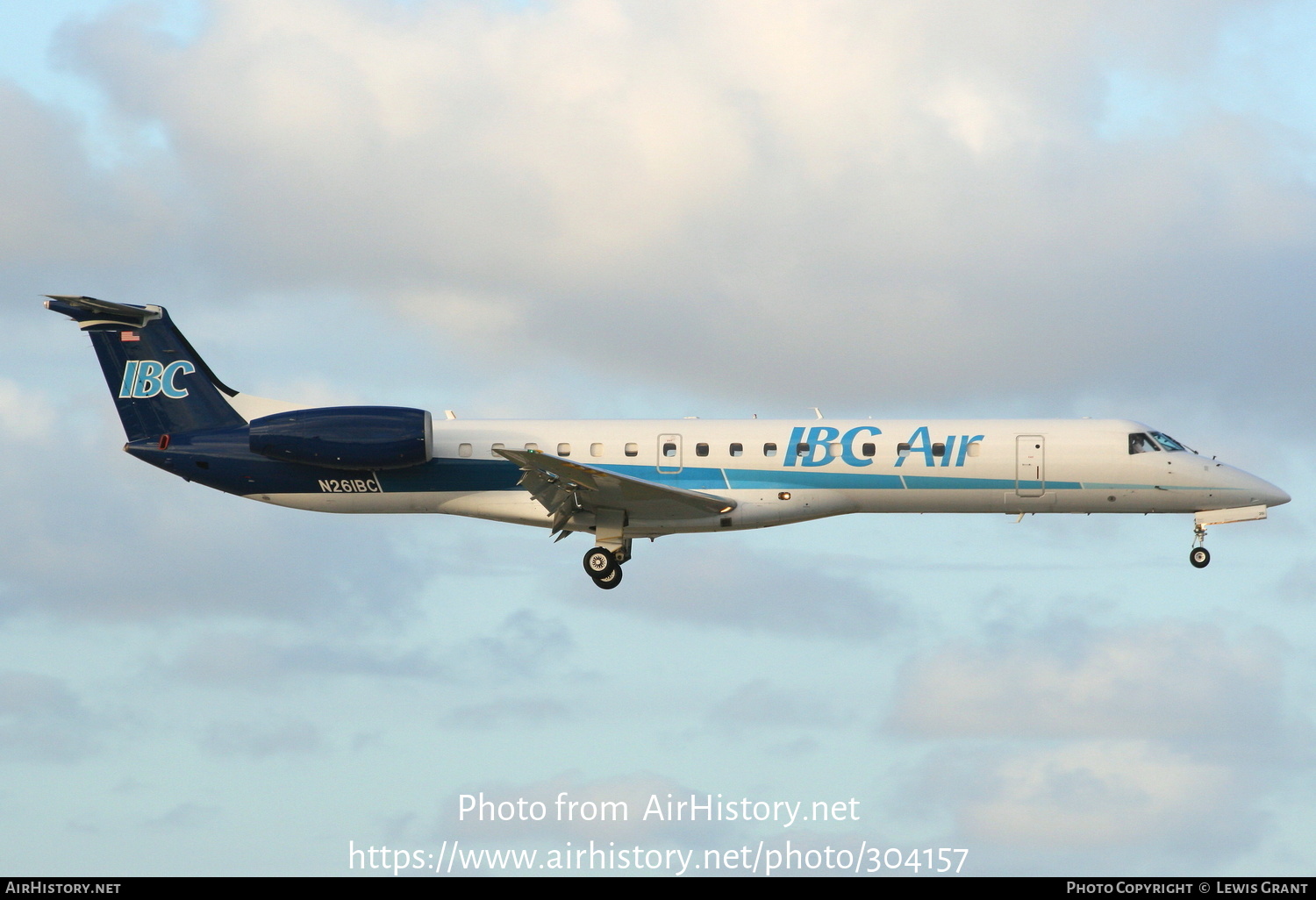 Aircraft Photo of N261BC | Embraer ERJ-145EP (EMB-145EP) | IBC Airways | AirHistory.net #304157