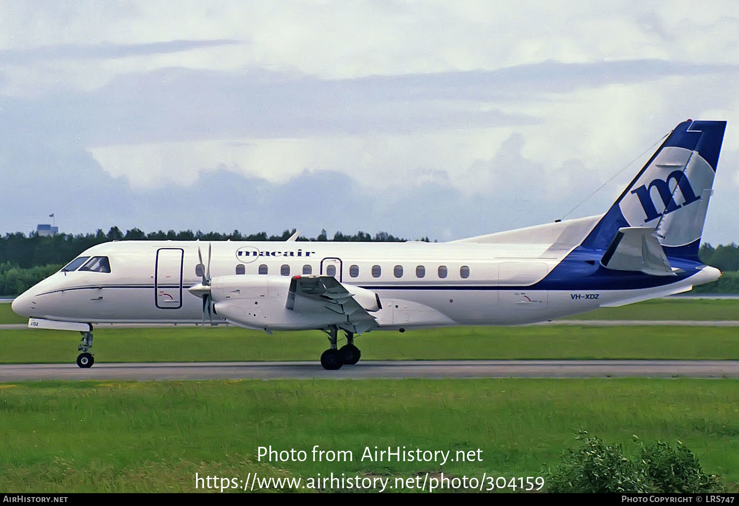 Aircraft Photo of VH-XDZ | Saab 340B | MacAir Airlines | AirHistory.net #304159