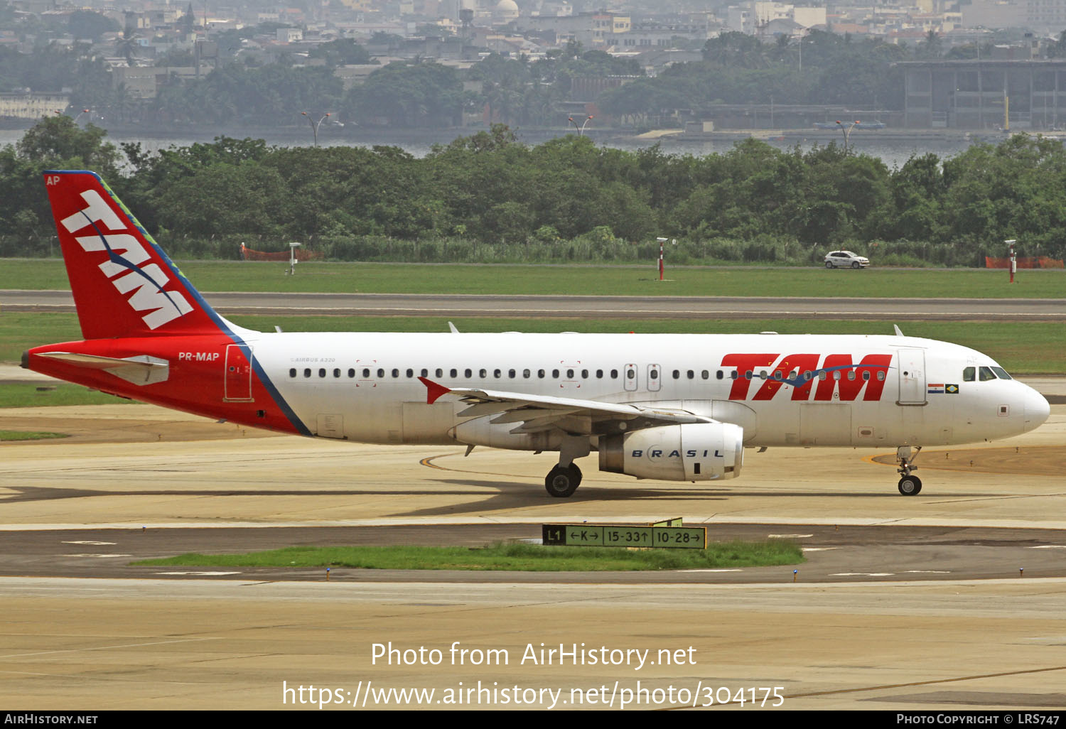 Aircraft Photo of PR-MAP | Airbus A320-232 | TAM Linhas Aéreas | AirHistory.net #304175