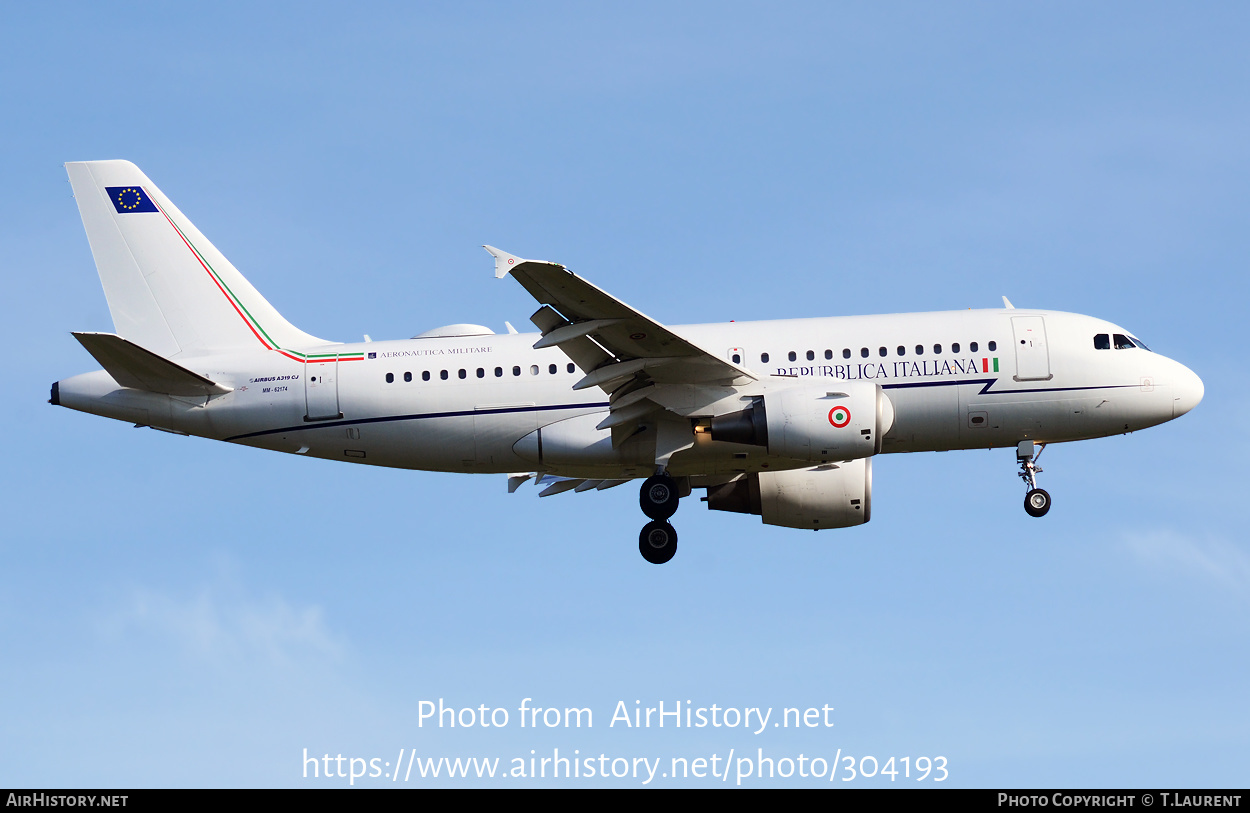 Aircraft Photo of MM62174 | Airbus ACJ319 (A319-115/CJ) | Italy - Air Force | AirHistory.net #304193