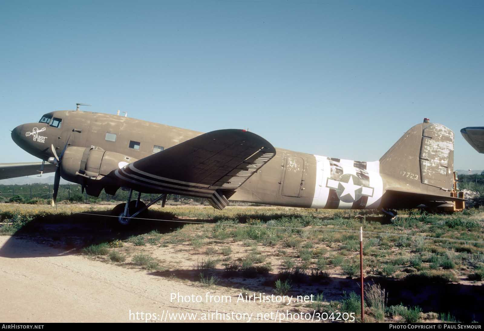 Aircraft Photo of 41-7723 / 17723 | Douglas C-47 Skytrain | USA - Air Force | AirHistory.net #304205