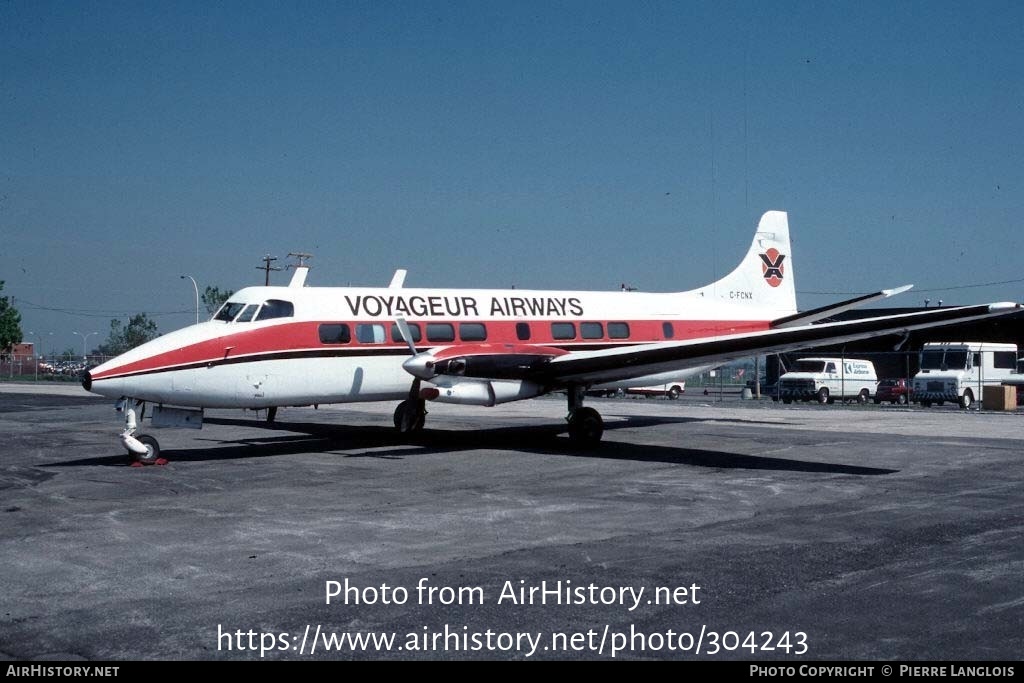 Aircraft Photo of C-FCNX | Saunders ST-27 | Voyageur Airways | AirHistory.net #304243