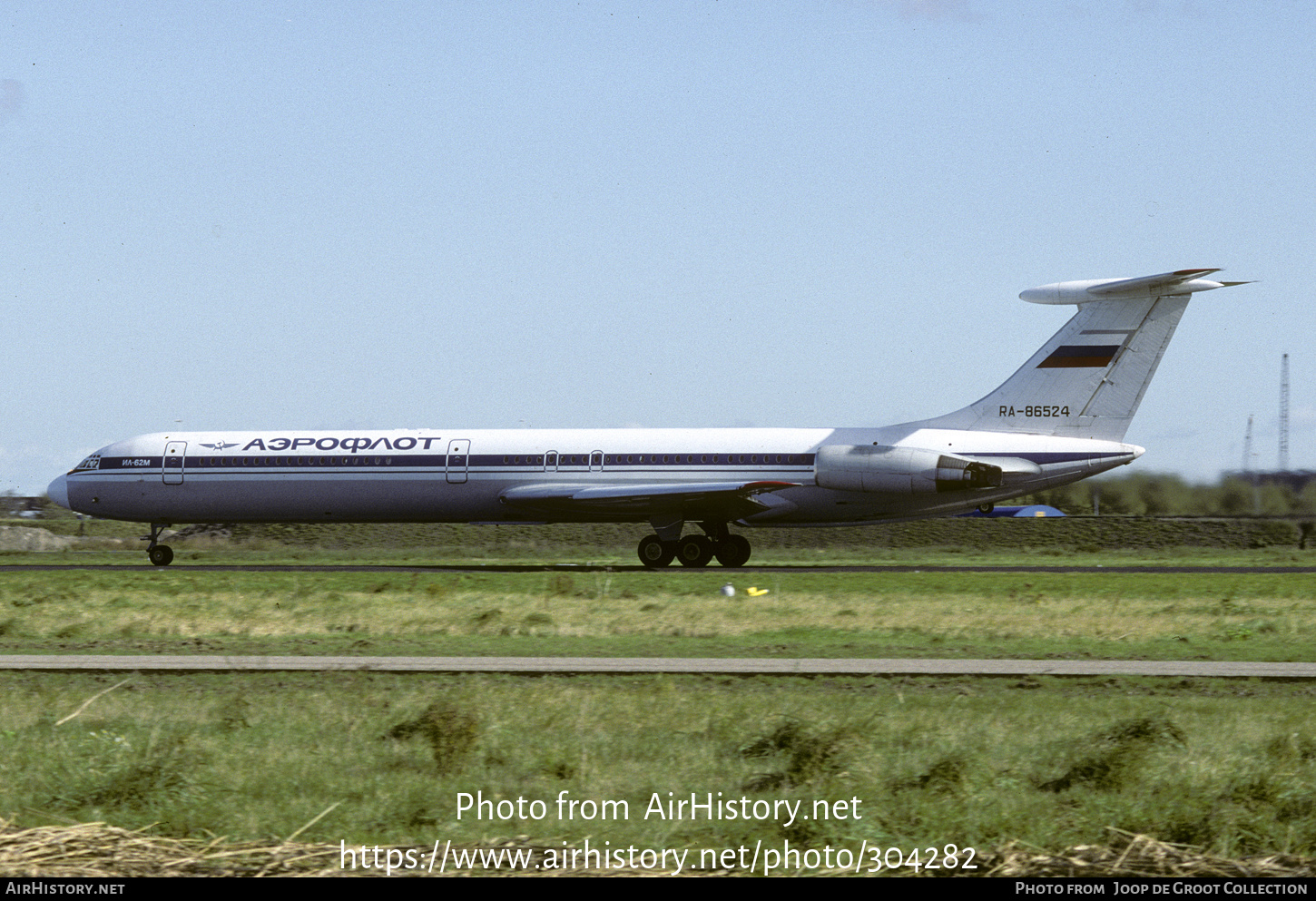 Aircraft Photo of RA-86524 | Ilyushin Il-62M | Aeroflot | AirHistory.net #304282