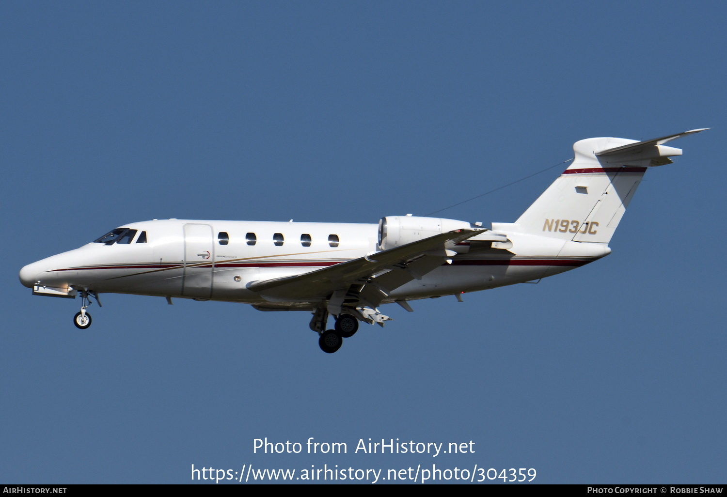 Aircraft Photo of N193JC | Cessna 650 Citation III | AirHistory.net #304359