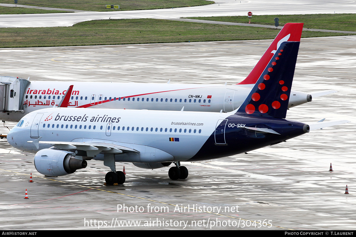 Aircraft Photo of OO-SSX | Airbus A319-111 | Brussels Airlines | AirHistory.net #304365