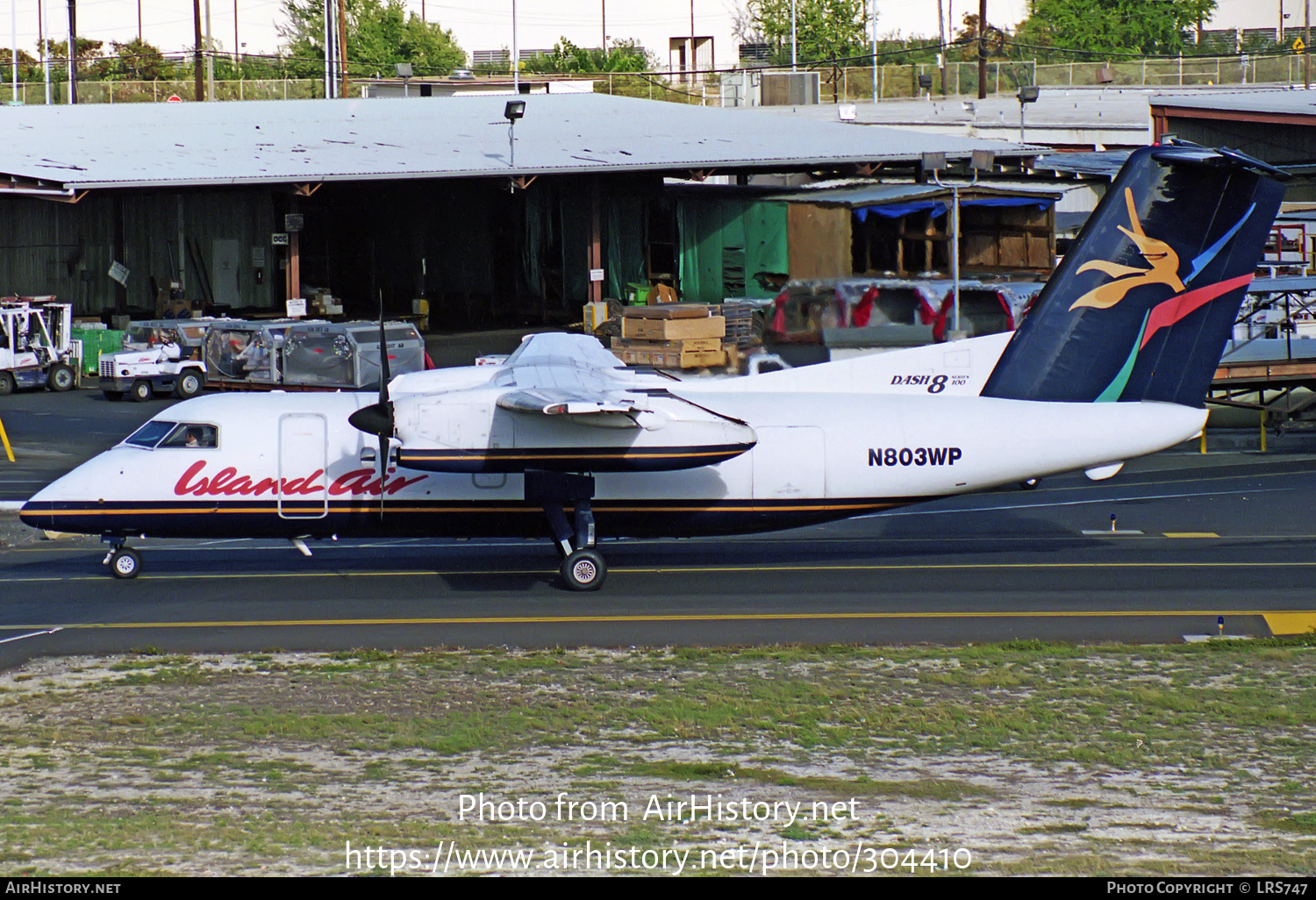 Aircraft Photo of N803WP | De Havilland Canada DHC-8-102 Dash 8 | Island Air | AirHistory.net #304410