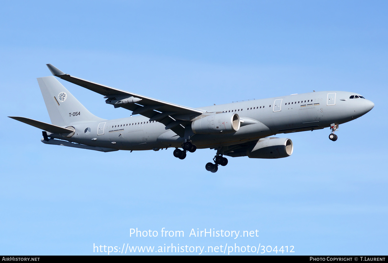 Aircraft Photo of T-054 | Airbus A330-243MRTT | Netherlands - Air Force | AirHistory.net #304412