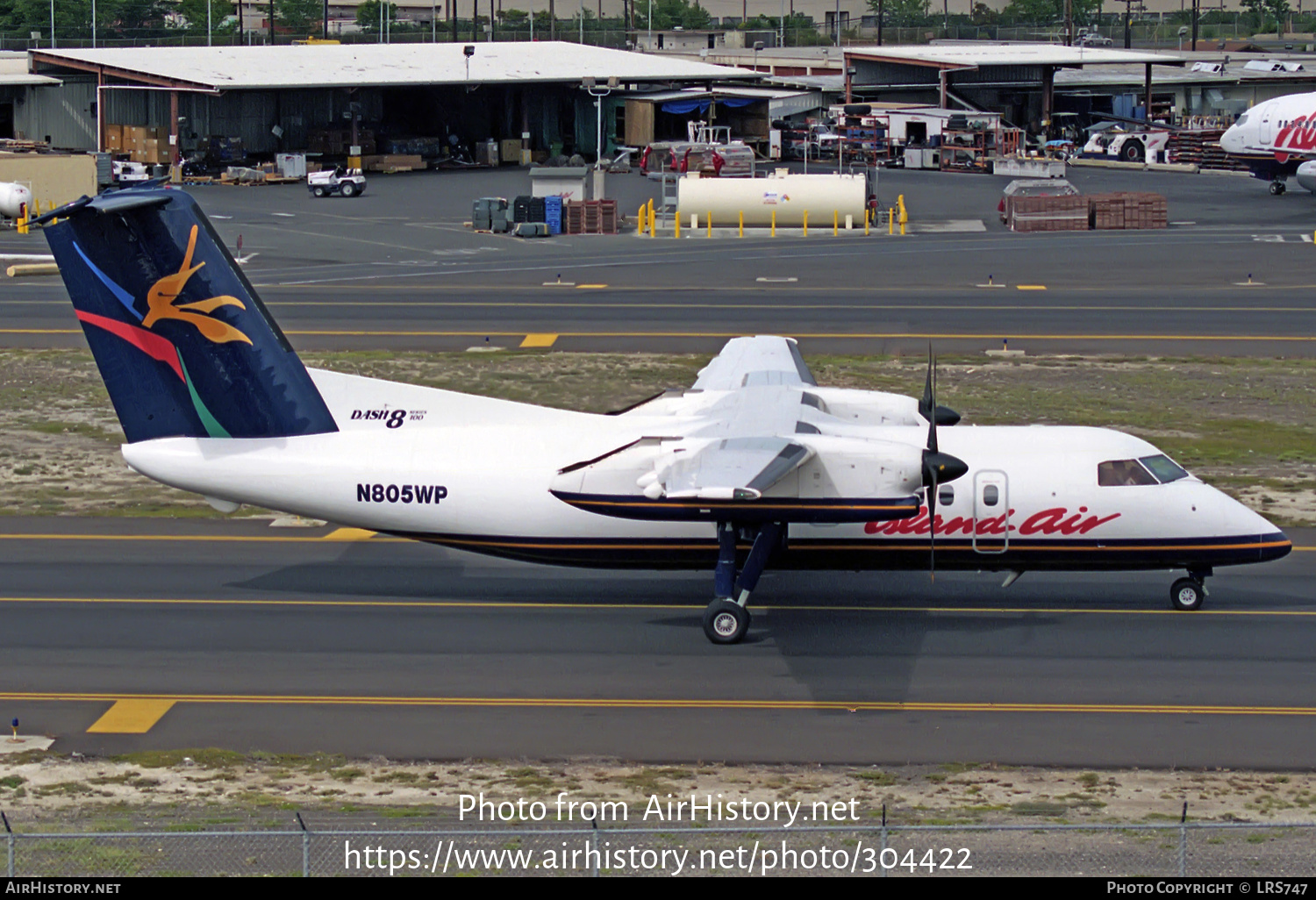 Aircraft Photo of N805WP | De Havilland Canada DHC-8-102A Dash 8 | Island Air | AirHistory.net #304422