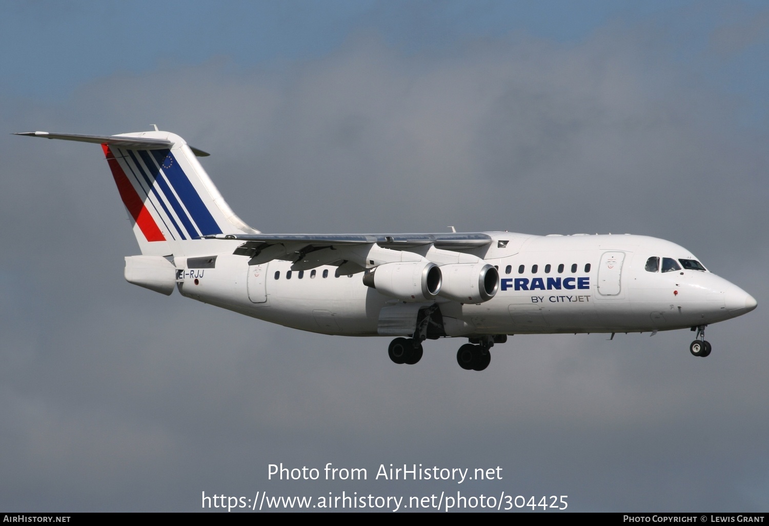 Aircraft Photo of EI-RJJ | British Aerospace Avro 146-RJ85 | Air France | AirHistory.net #304425