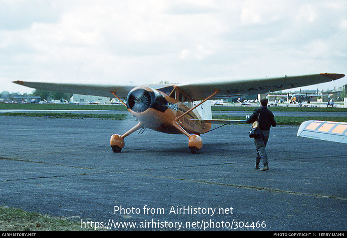 Aircraft Photo of G-AFVT | Stinson SR-10J Reliant | National Air Guard | AirHistory.net #304466