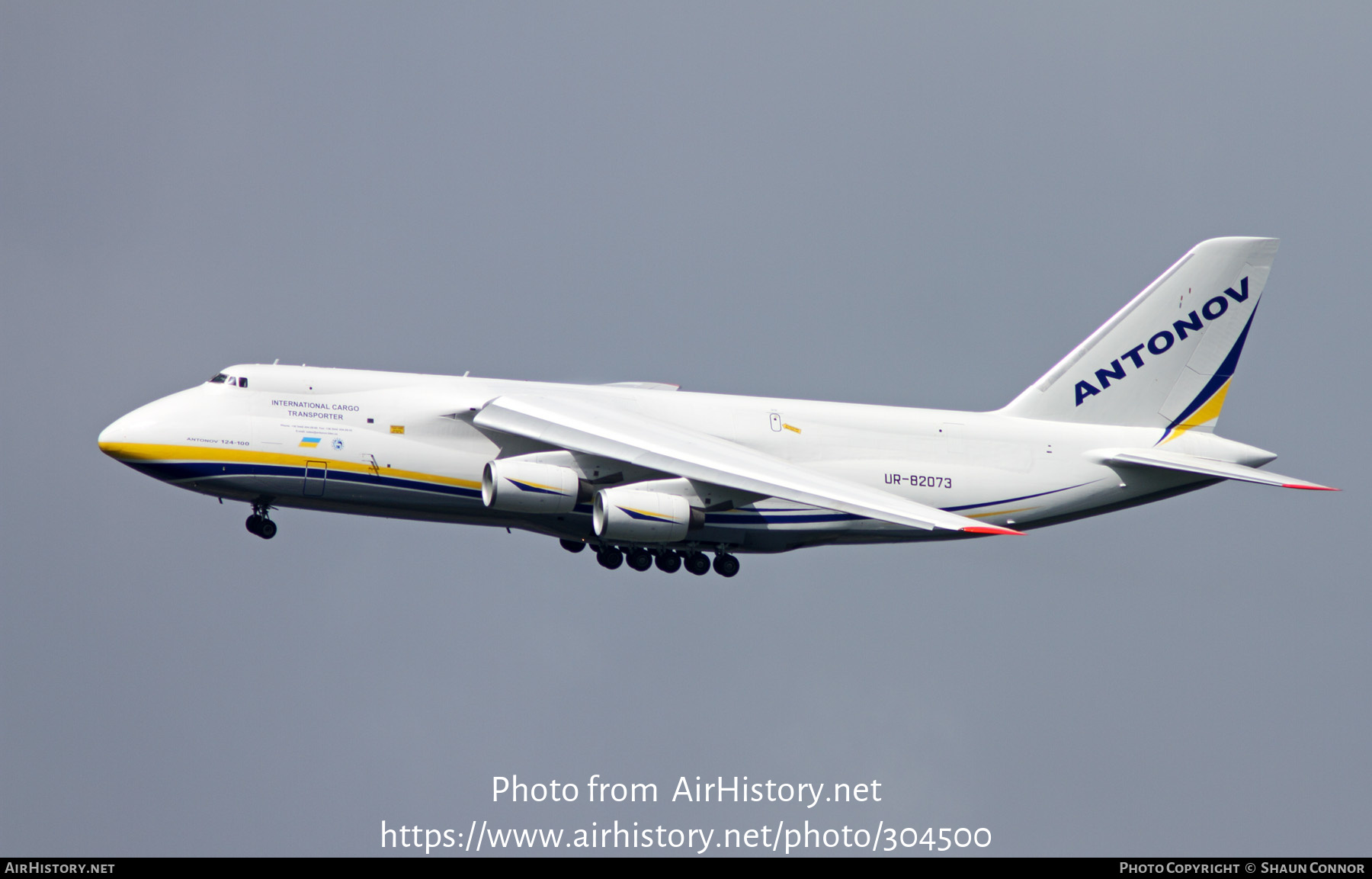 Aircraft Photo of UR-82073 | Antonov An-124-100 Ruslan | Antonov Airlines | AirHistory.net #304500