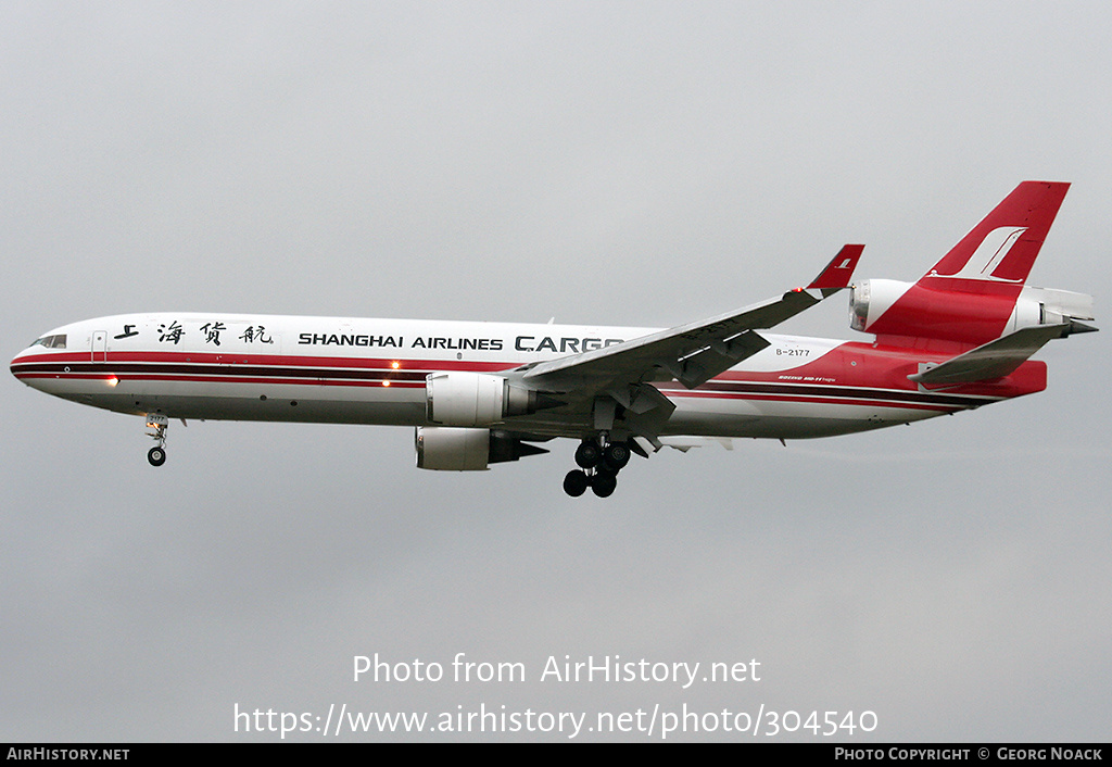 Aircraft Photo of B-2177 | McDonnell Douglas MD-11/F | Shanghai Airlines Cargo | AirHistory.net #304540