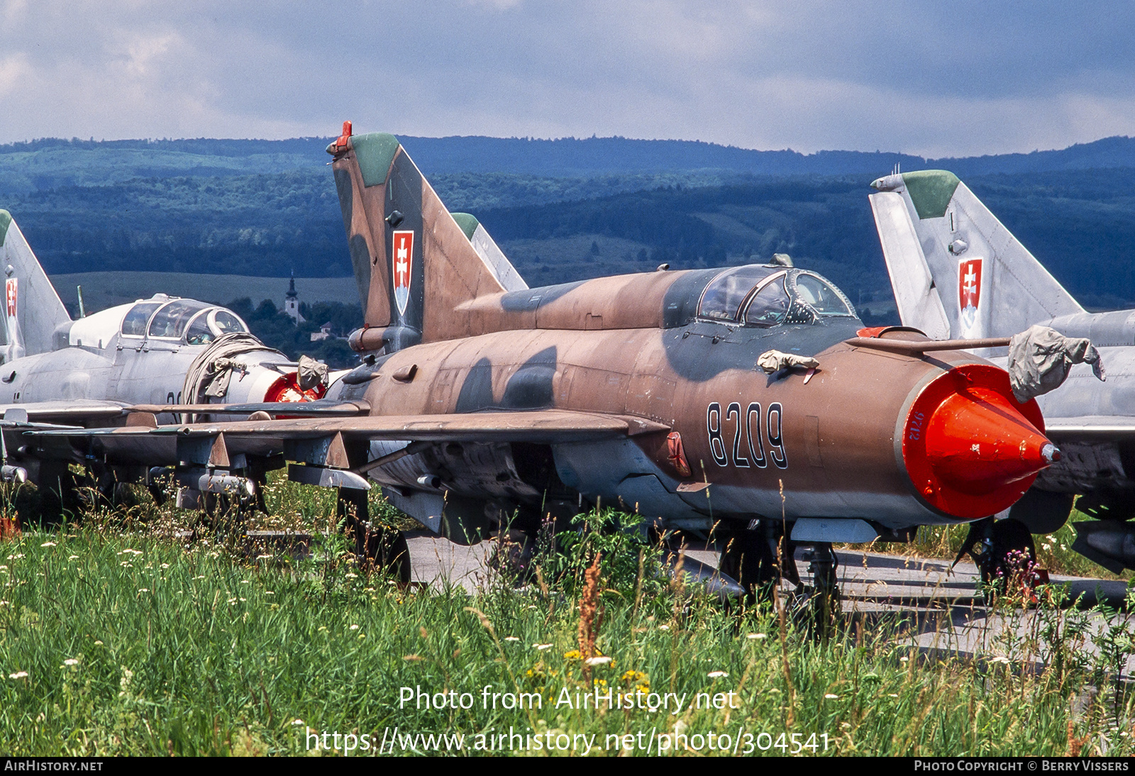 Aircraft Photo of 8209 | Mikoyan-Gurevich MiG-21MF | Slovakia - Air Force | AirHistory.net #304541