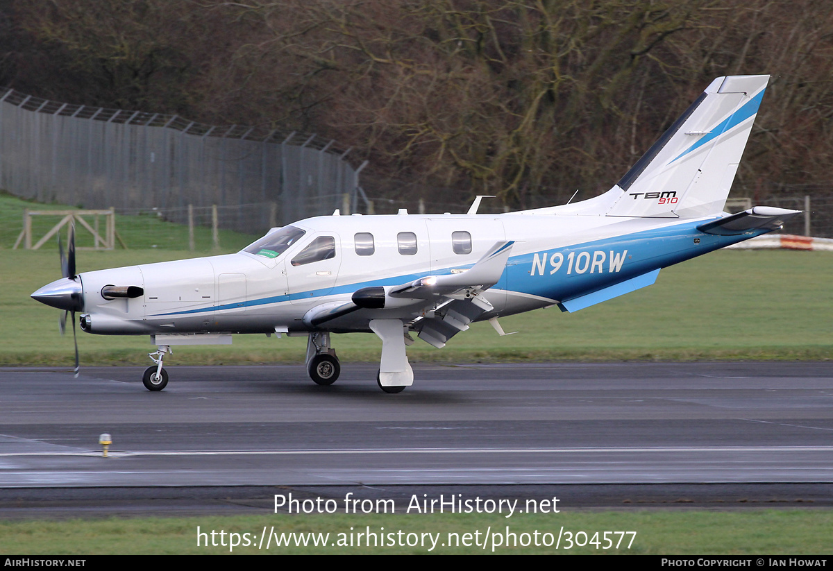 Aircraft Photo of N910RW | Socata TBM-910 (700N) | AirHistory.net #304577