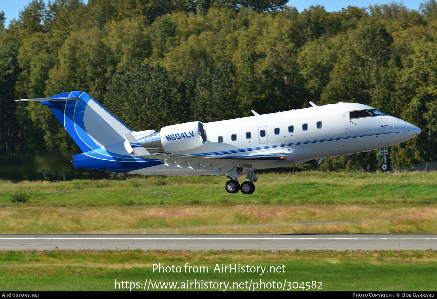 Aircraft Photo of N604LV | Bombardier Challenger 604 (CL-600-2B16) | AirHistory.net #304582