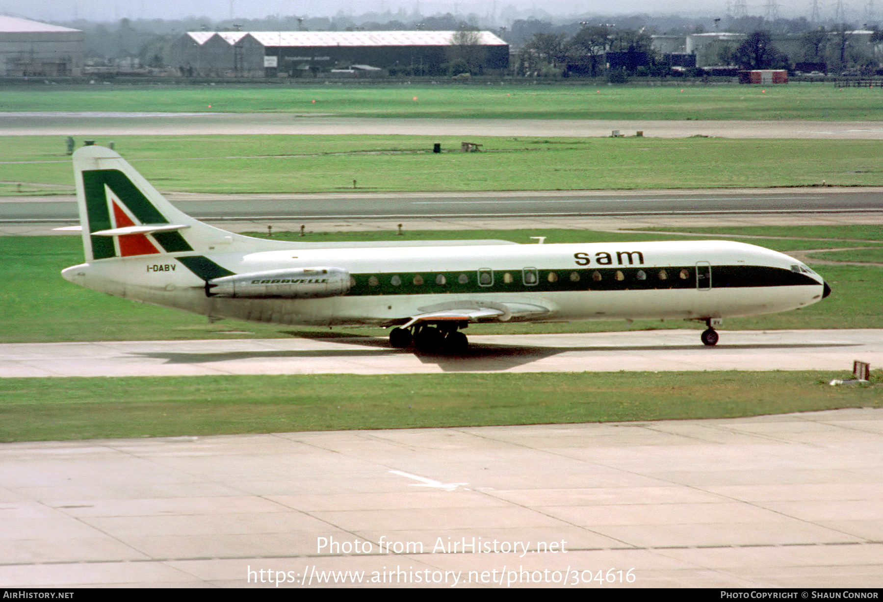 Aircraft Photo of I-DABV | Sud SE-210 Caravelle VI-N | Società Aerea Mediterranea - SAM | AirHistory.net #304616