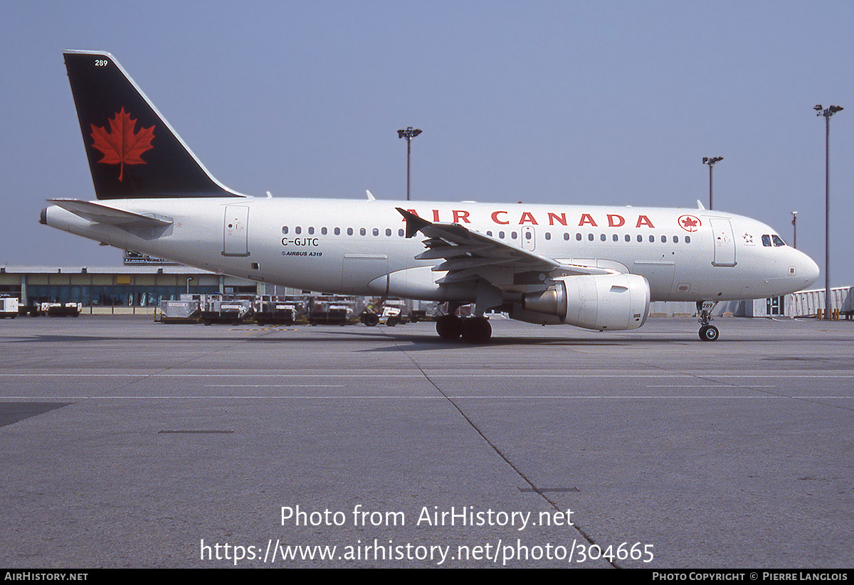 Aircraft Photo of C-GJTC | Airbus A319-112 | Air Canada | AirHistory.net #304665