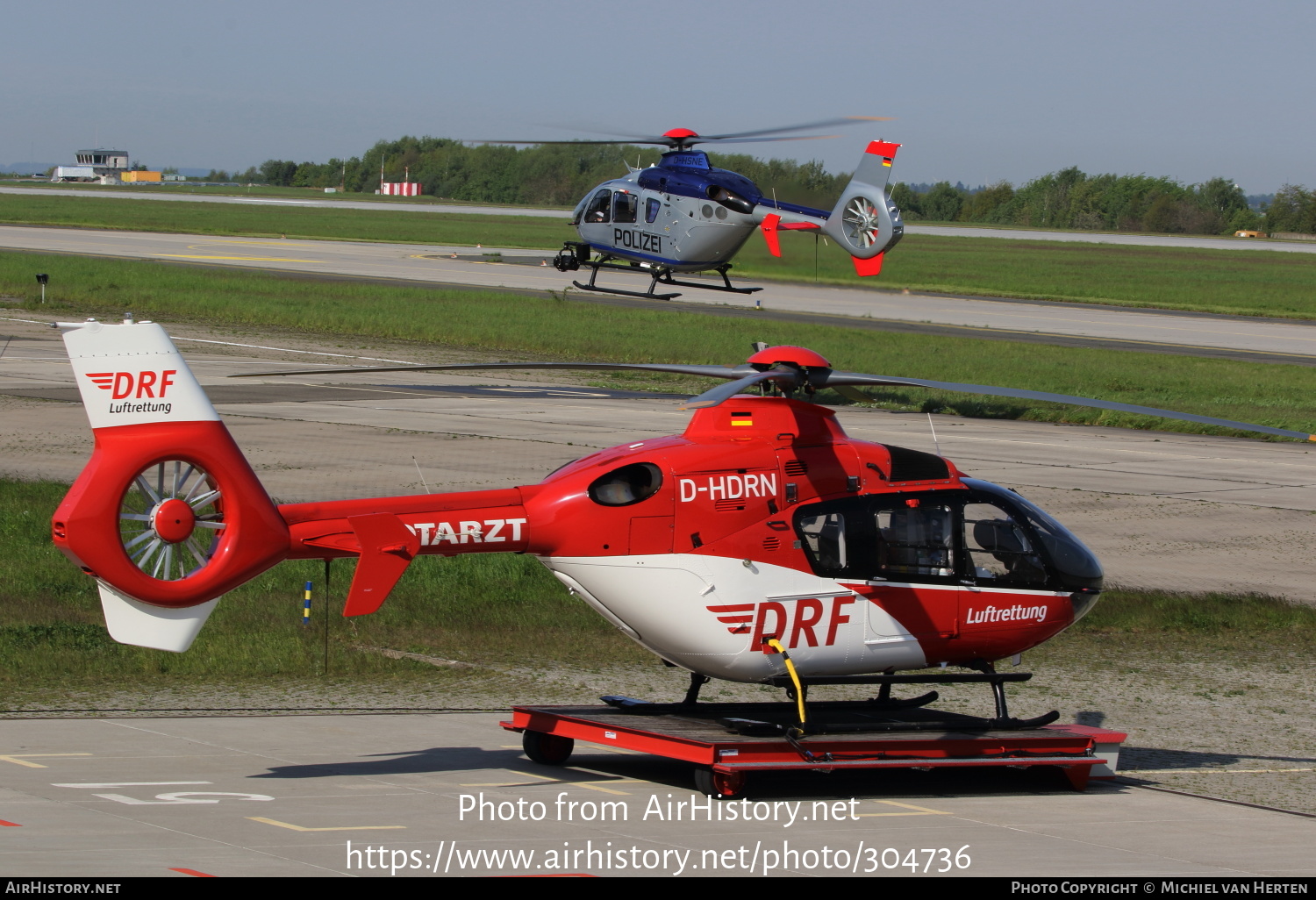 Aircraft Photo of D-HDRN | Eurocopter EC-135P-2+ | DRF Luftrettung - German Air Rescue | AirHistory.net #304736