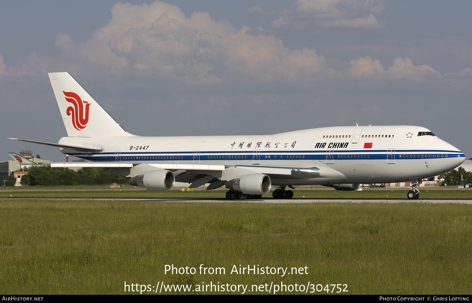 Aircraft Photo of B-2447 | Boeing 747-4J6 | Air China | AirHistory.net #304752