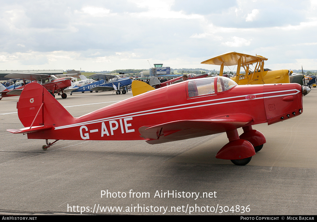 Aircraft Photo of G-APIE | Tipsy Belfair | AirHistory.net #304836