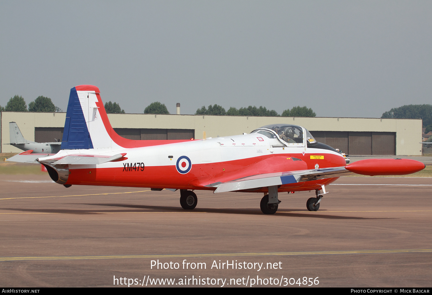 Aircraft Photo of G-BVEZ / XM479 | Hunting P.84 Jet Provost T3A | UK - Air Force | AirHistory.net #304856