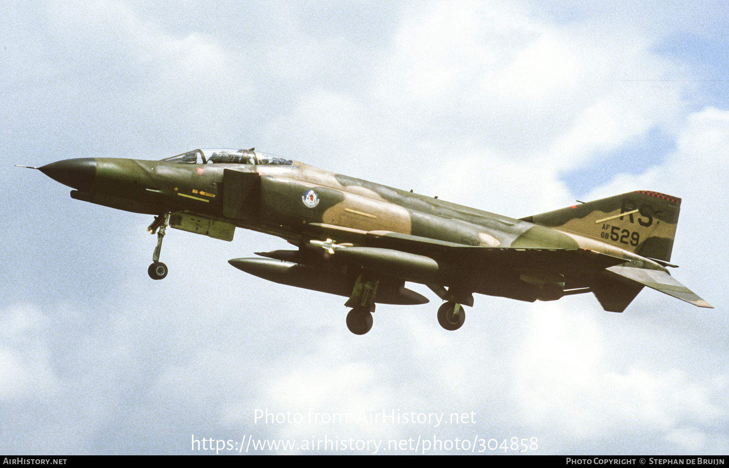 Aircraft Photo of 68-0529 / AF68-529 | McDonnell Douglas F-4E Phantom II | USA - Air Force | AirHistory.net #304858