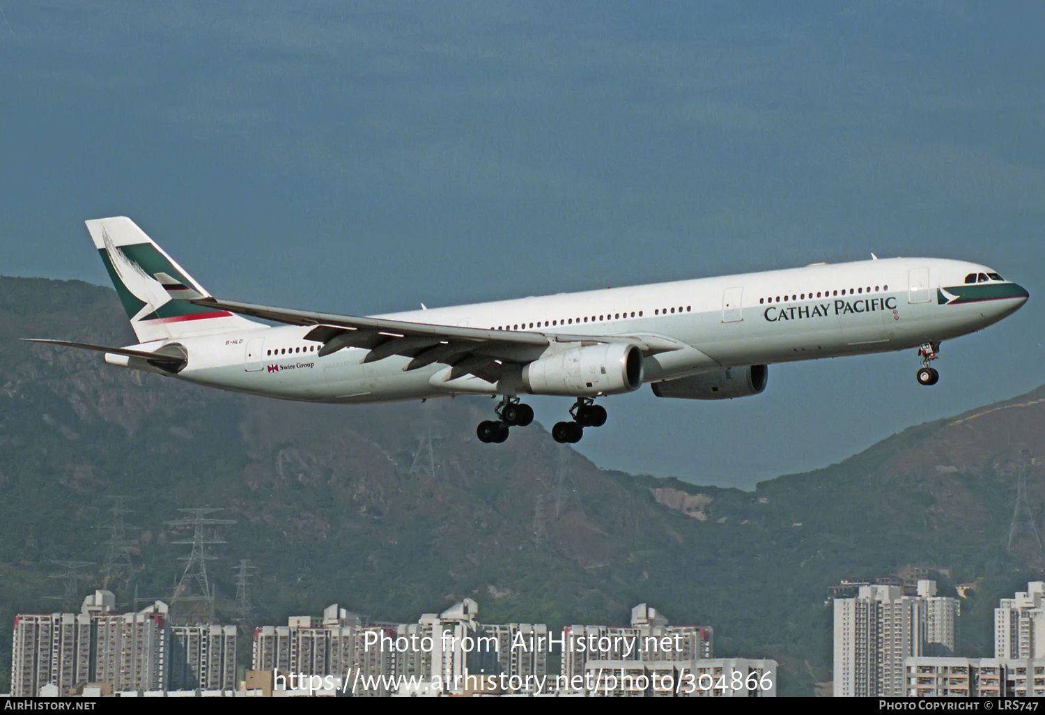 Aircraft Photo of B-HLD | Airbus A330-342 | Cathay Pacific Airways | AirHistory.net #304866