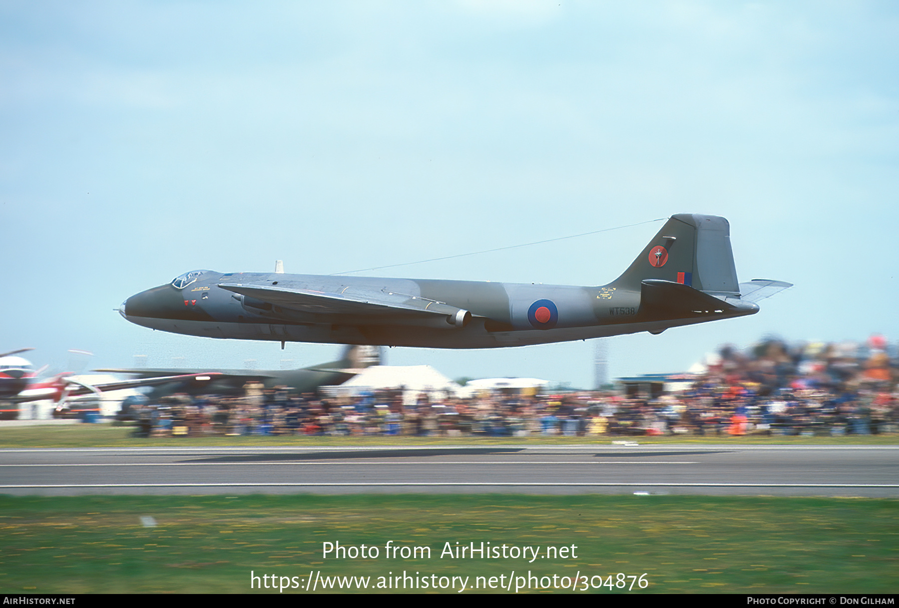 Aircraft Photo of WT538 | English Electric Canberra PR7 | UK - Air Force | AirHistory.net #304876