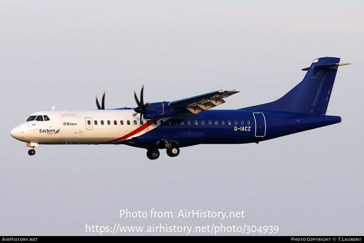 Aircraft Photo of G-IACZ | ATR ATR-72-600 (ATR-72-212A) | Eastern Airways | AirHistory.net #304939