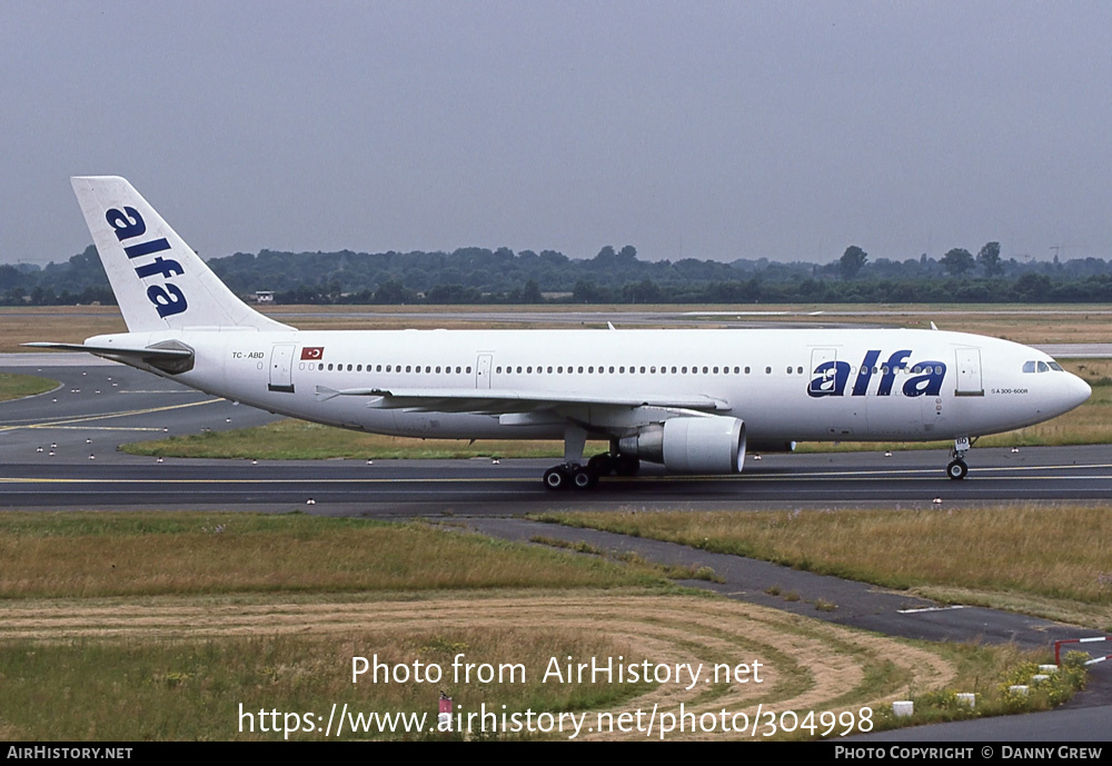 Aircraft Photo of TC-ABD | Airbus A300B4-622R | Air Alfa | AirHistory.net #304998