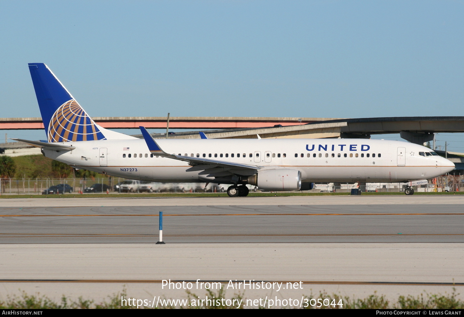 Aircraft Photo of N37273 | Boeing 737-824 | United Airlines | AirHistory.net #305044