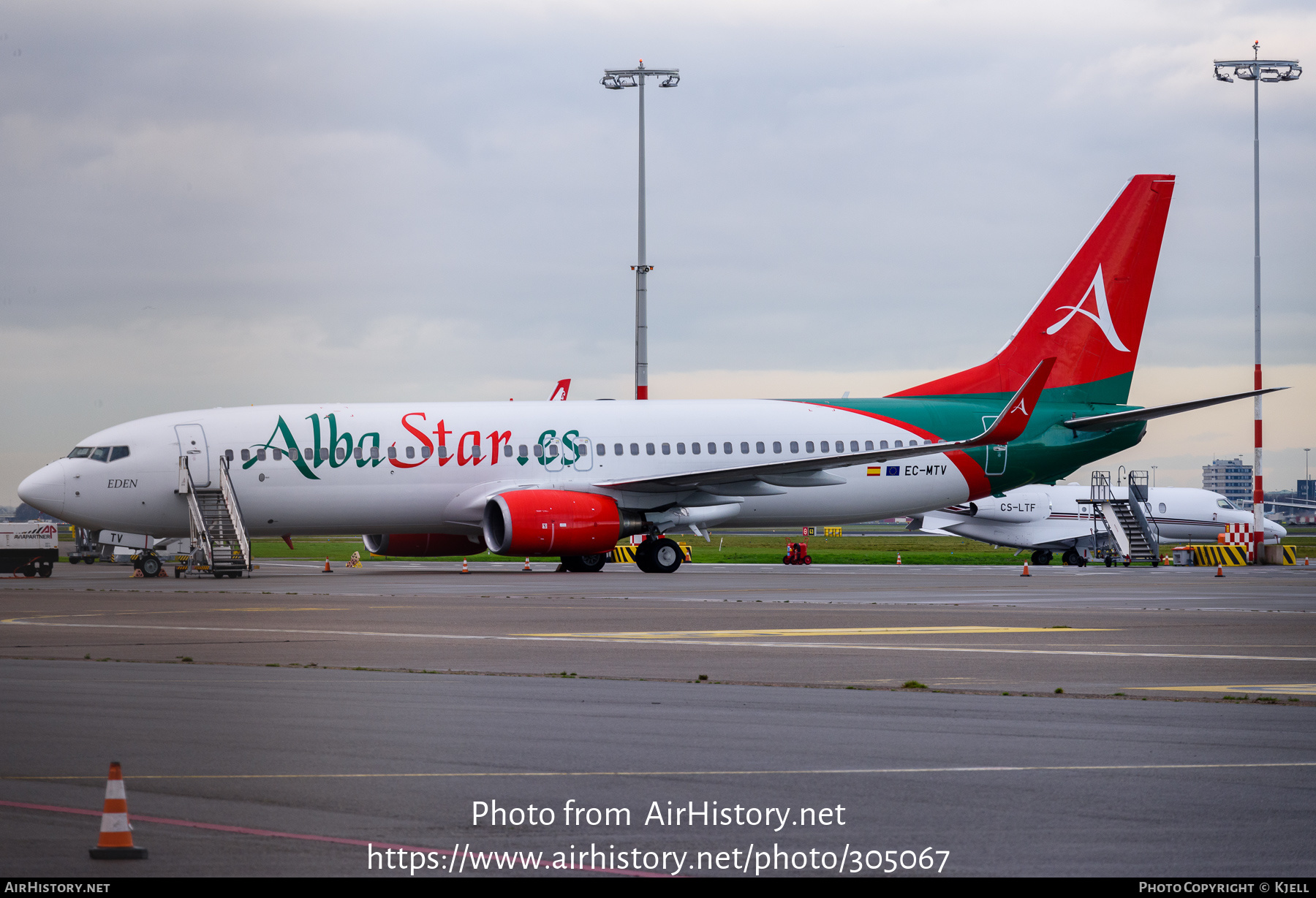 Aircraft Photo of EC-MTV | Boeing 737-8K5 | AlbaStar | AirHistory.net #305067