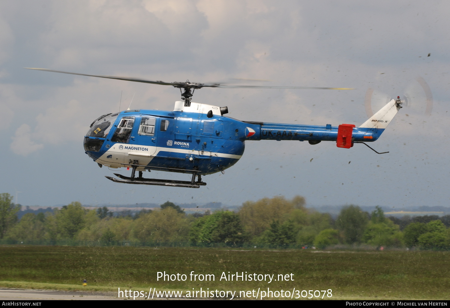 Aircraft Photo of OK-AAA | MBB BO-105CBS-4 | Magneton - Rovina Group | AirHistory.net #305078