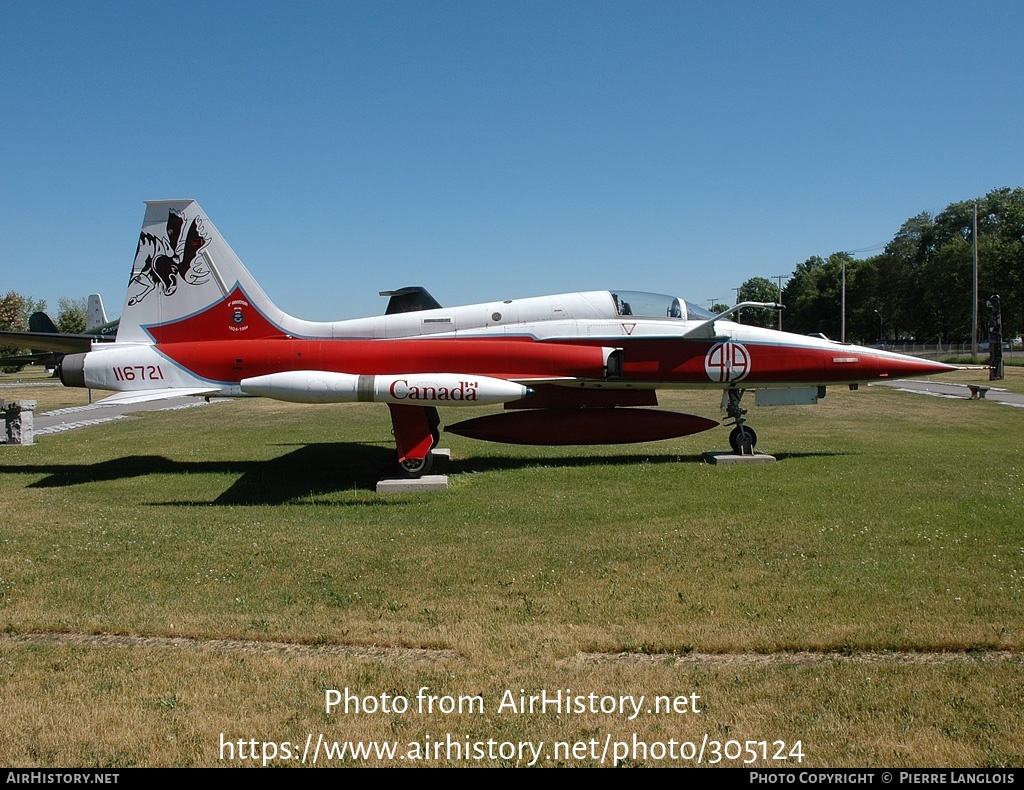 Aircraft Photo of 116721 | Canadair CF-116A | Canada - Air Force | AirHistory.net #305124