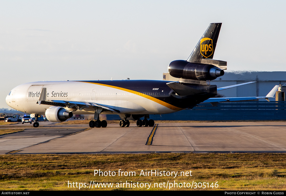 Aircraft Photo of N280UP | McDonnell Douglas MD-11CF | United Parcel Service - UPS | AirHistory.net #305146