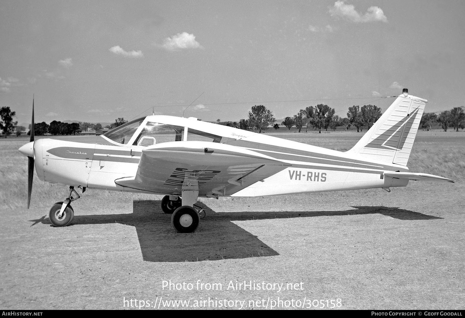 Aircraft Photo of VH-RHS | Piper PA-28-150 Cherokee | AirHistory.net #305158