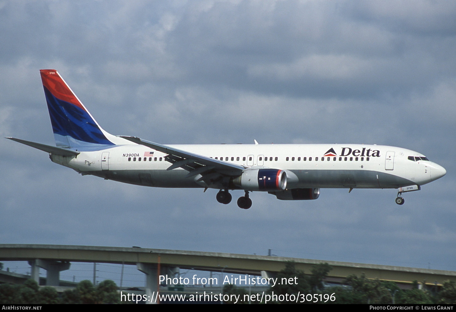 Aircraft Photo of N390DA | Boeing 737-832 | Delta Air Lines | AirHistory.net #305196