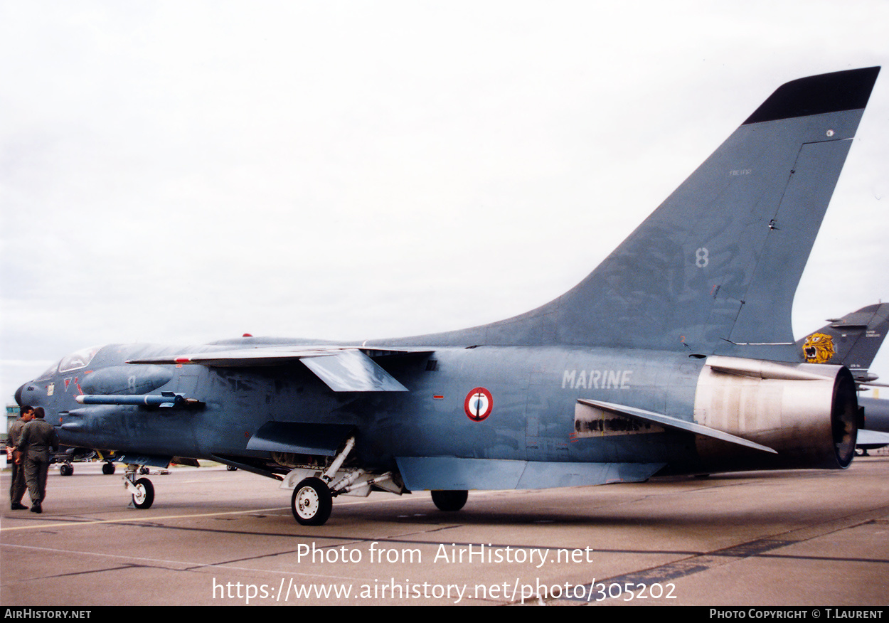 Aircraft Photo of 8 | Vought F-8E(FN) Crusader | France - Navy | AirHistory.net #305202