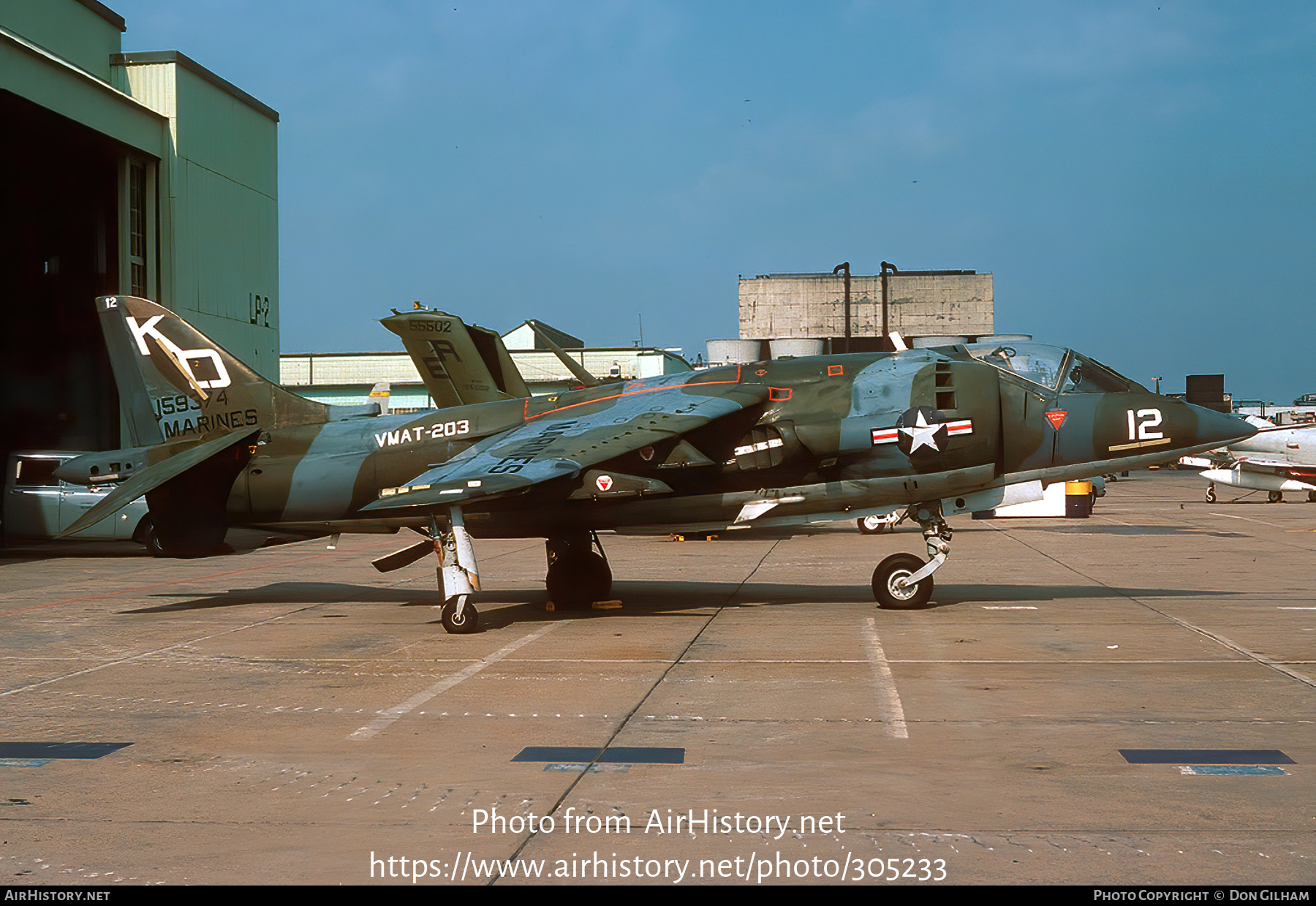 Aircraft Photo of 159374 | Hawker Siddeley AV-8A Harrier | USA - Marines | AirHistory.net #305233