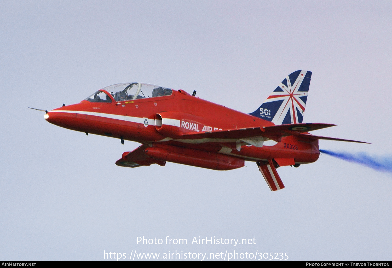 Aircraft Photo of XX323 | British Aerospace Hawk T1A | UK - Air Force | AirHistory.net #305235