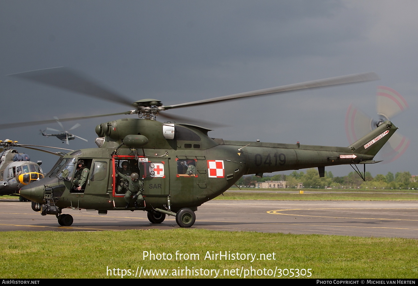 Aircraft Photo of 0419 | PZL-Swidnik W-3R Sokol | Poland - Air Force | AirHistory.net #305305