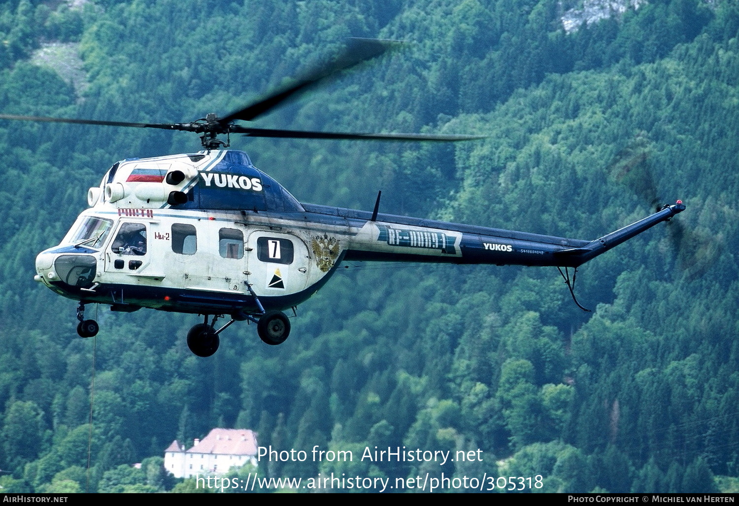 Aircraft Photo of RF-00891 | Mil Mi-2 | Yukos | AirHistory.net #305318