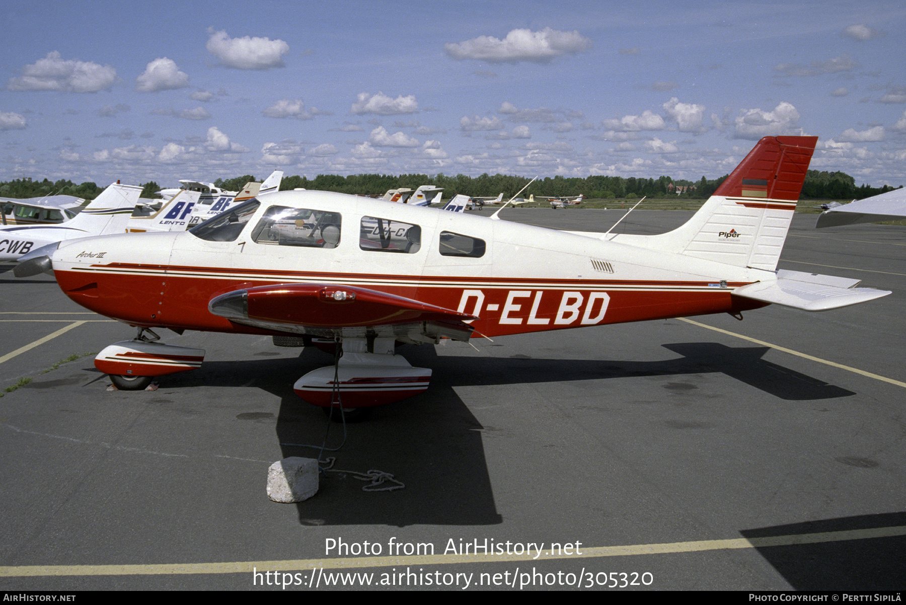 Aircraft Photo of D-ELBD | Piper PA-28-181 Archer III | AirHistory.net #305320