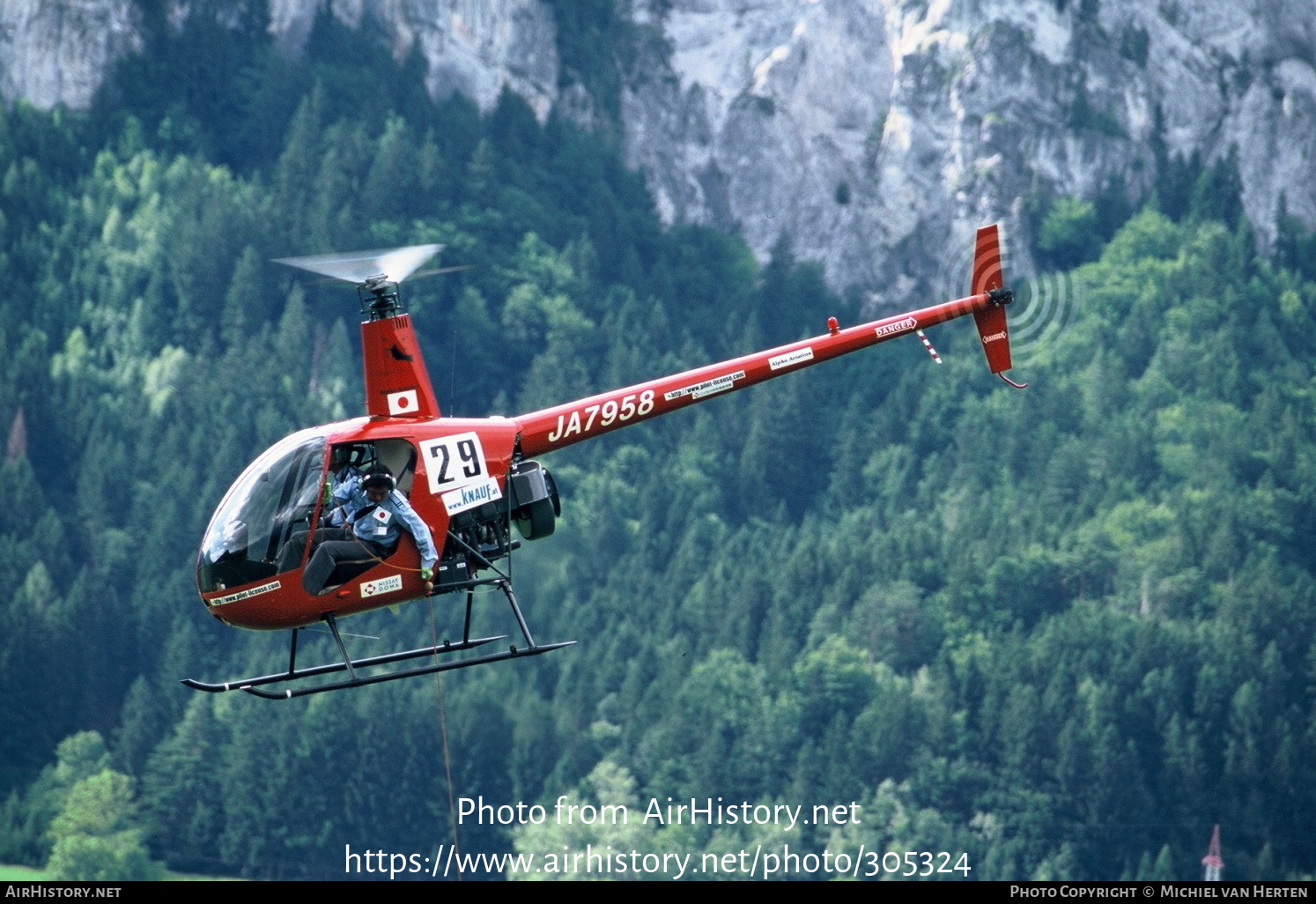 Aircraft Photo of JA7958 | Robinson R-22 Beta II | AirHistory.net #305324