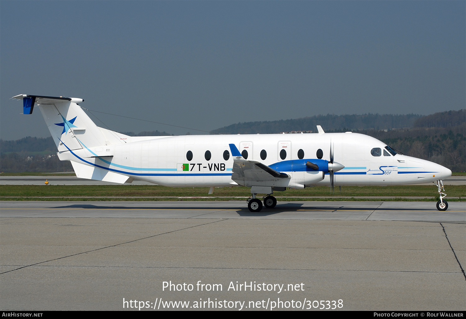 Aircraft Photo of 7T-VNB | Raytheon 1900D | Star Aviation | AirHistory.net #305338